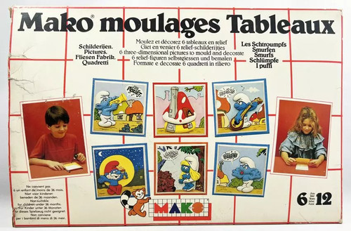 Les schtroumpfs mako moulage - -,