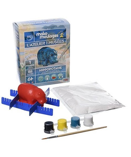Mako moulages hippopotame - moulages,